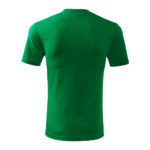 Tricou bumbac Classic New, Verde Mediu - imagine 3