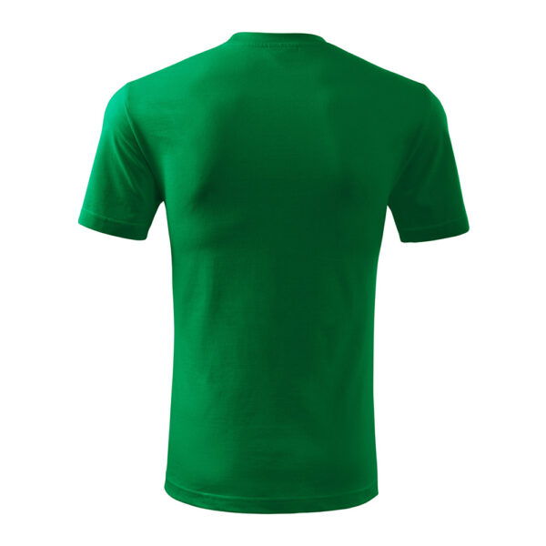 Tricou bumbac Classic New, Verde Mediu - imagine 3