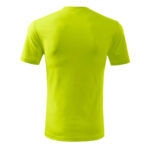 Tricou bumbac Classic New, Verde Lime - imagine 3