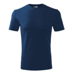 Tricou bumbac Classic New, Midnight Blue - imagine 2