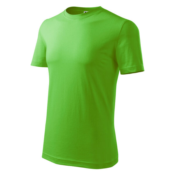 CLASSIC NEW Tricou bumbac Classic New, Verde Mar - imagine 1