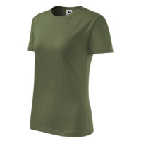 Tricou bumbac dama Classic New, Khaki
