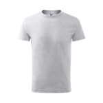 Tricou bumbac copii Classic New, Gri deschis - imagine 2