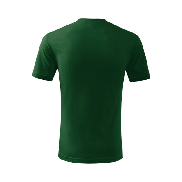 Tricou bumbac copii Classic New, Verde Sticla - imagine 3
