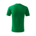 Tricou bumbac copii Classic New, Verde Mediu - imagine 5