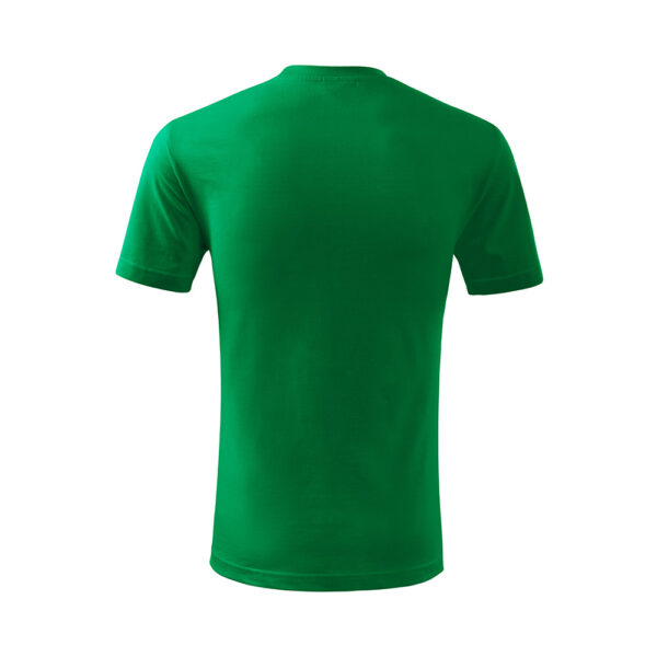 Tricou bumbac copii Classic New, Verde Mediu - imagine 5