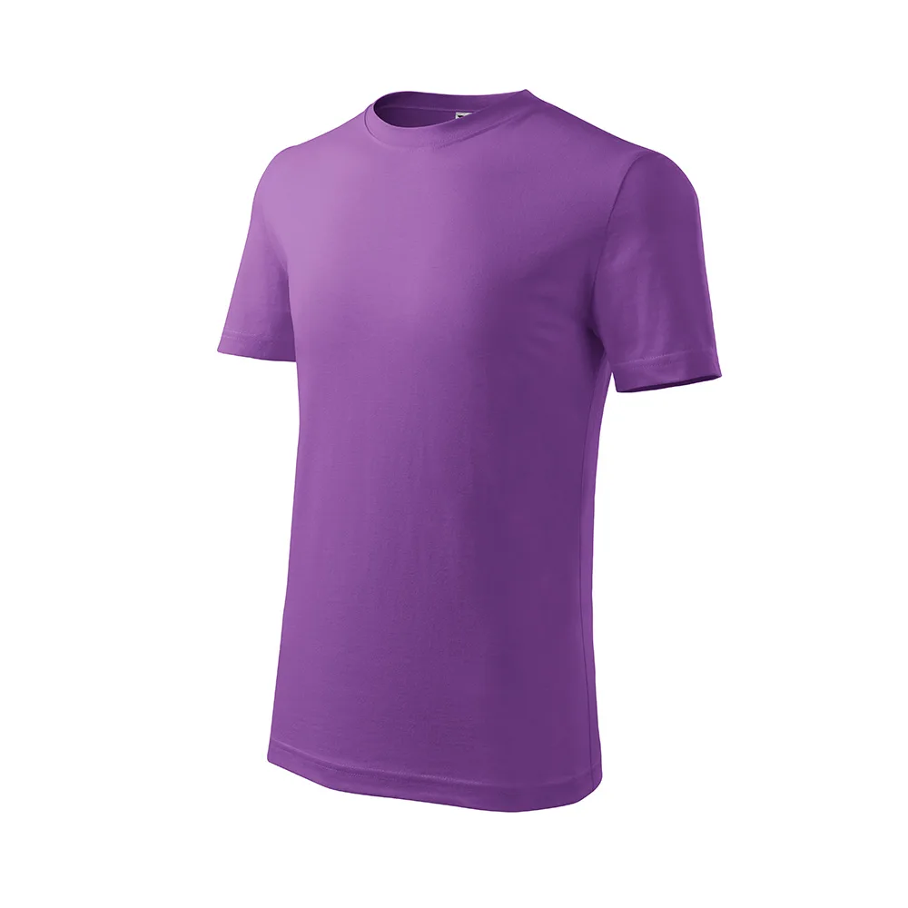 Tricou bumbac copii Classic New, Violet - imagine 1