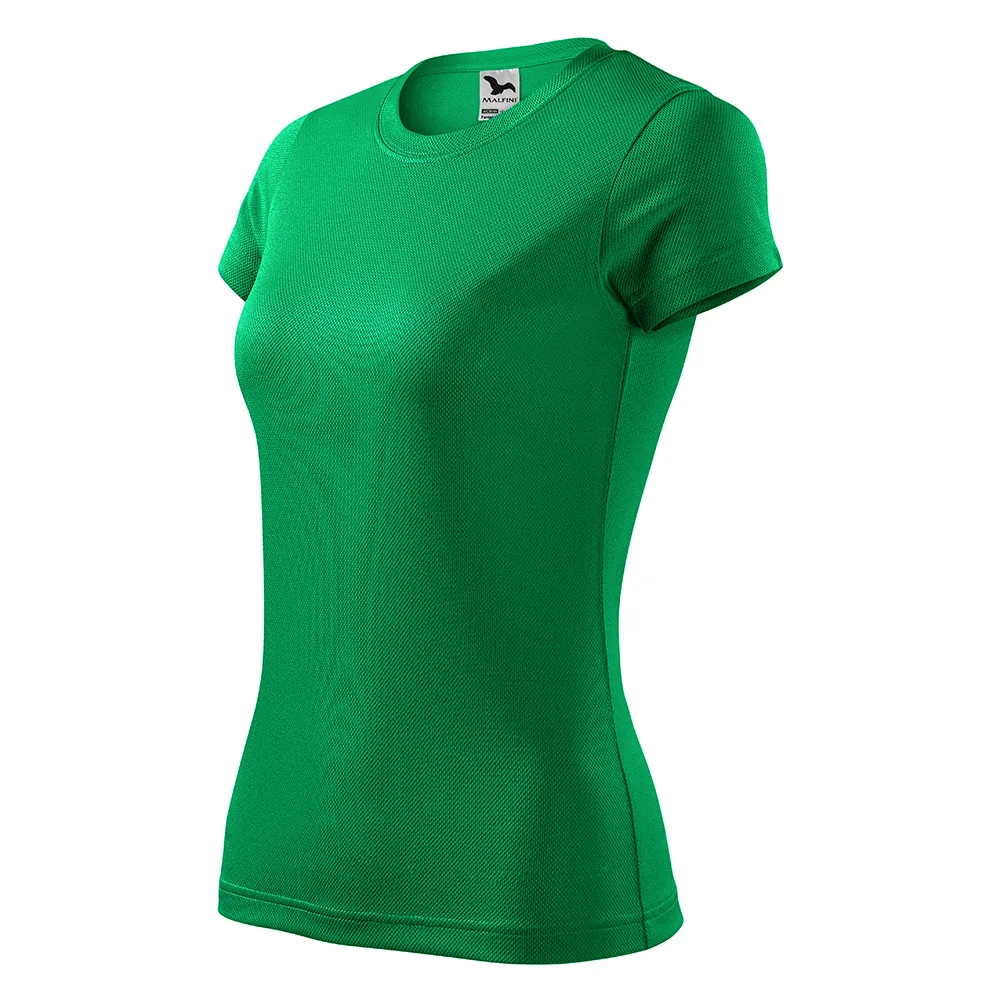 Tricou dama Fantasy, Verde mediu - imagine 1