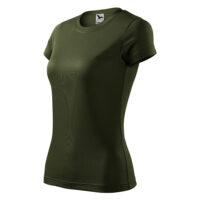 Tricou dama Fantasy, Verde militar