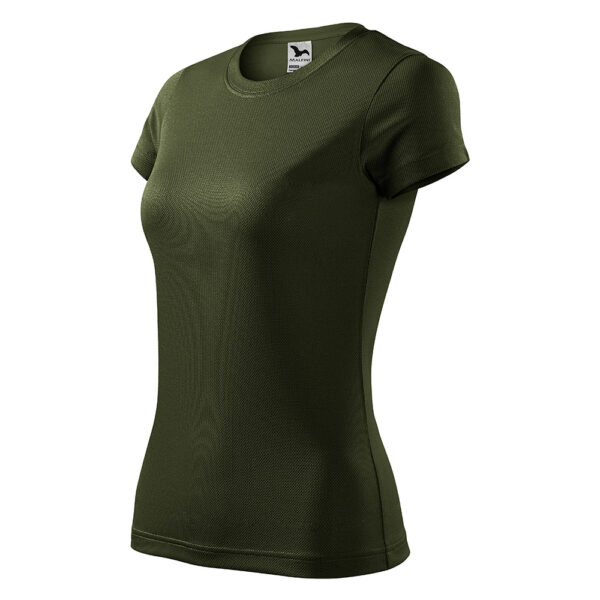 FANTASY 140 Tricou dama Fantasy, Verde militar - imagine 1
