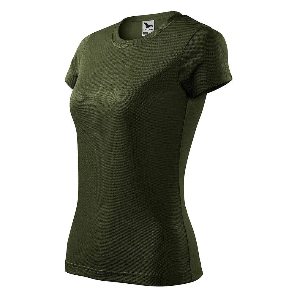 Tricou dama Fantasy, Verde militar - imagine 1