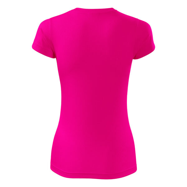 Tricou dama Fantasy, Roz Fluo - imagine 3