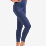 Colanti lungi fitness dama Givova Basic, Bleumarin