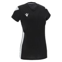 Tricou volei dama Macron Oxygen, Negru / Alb