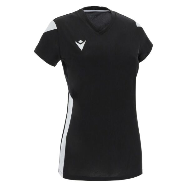 Tricou volei dama Macron Oxygen, Negru / Alb - imagine 1