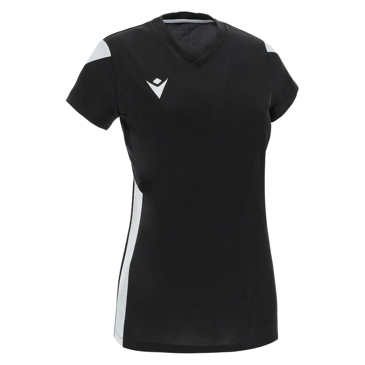 Tricou volei dama Macron Oxygen, Negru / Alb - imagine 1