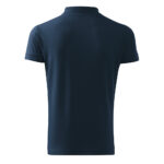 Tricou polo bumbac Cotton, Bleumarin - imagine 3