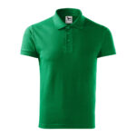 Tricou polo bumbac Cotton, Verde mediu