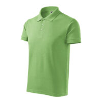Tricou polo bumbac Cotton, Verde iarba