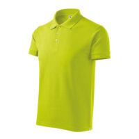 Tricou polo bumbac Cotton, Verde lime