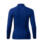 Bluza dama bumbac Polo Pique, Albastru Royal - imagine 3