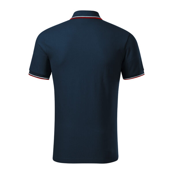Tricou polo bumbac Focus, Bleumarin - imagine 3