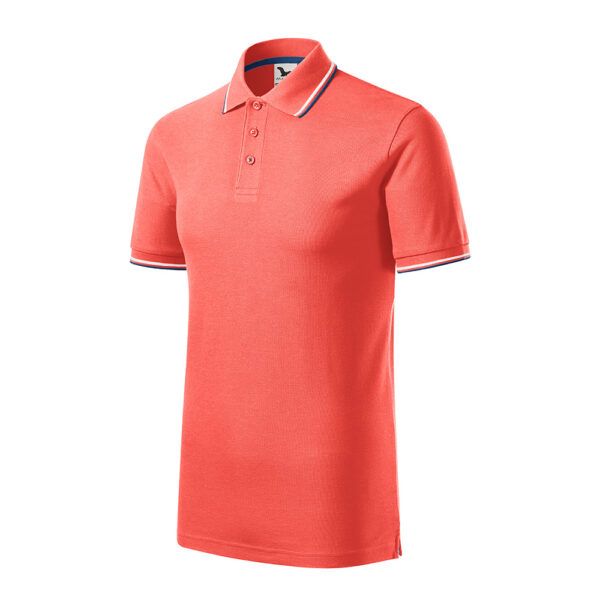 FOCUS Tricou polo bumbac Focus, Coral - imagine 1