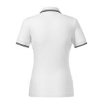 Tricou polo bumbac dama Focus, Alb - imagine 3