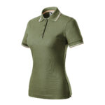 Tricou polo bumbac dama Focus, Khaki