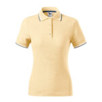 Tricou polo bumbac dama Focus, Bourbon vanilla - imagine 2