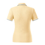 Tricou polo bumbac dama Focus, Bourbon vanilla - imagine 3