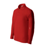 Bluza copii bumbac Polo Pique, Rosu