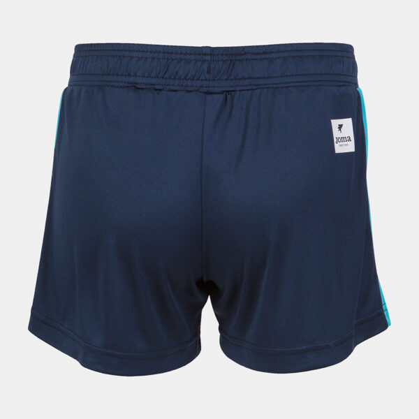 Short dama Joma Levante, Bleumarin / Turcoaz Fluo - imagine 2