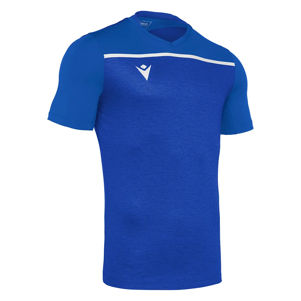 Tricou maneca scurta Macron Deneb, Albastru Royal / Alb - imagine 1