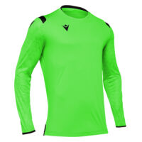 Tricou maneca lunga portar Macron Aquarius, Verde Fluo / Negru