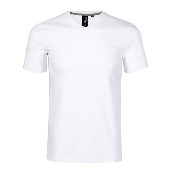 Tricou Action V-Neck, Alb - imagine 2