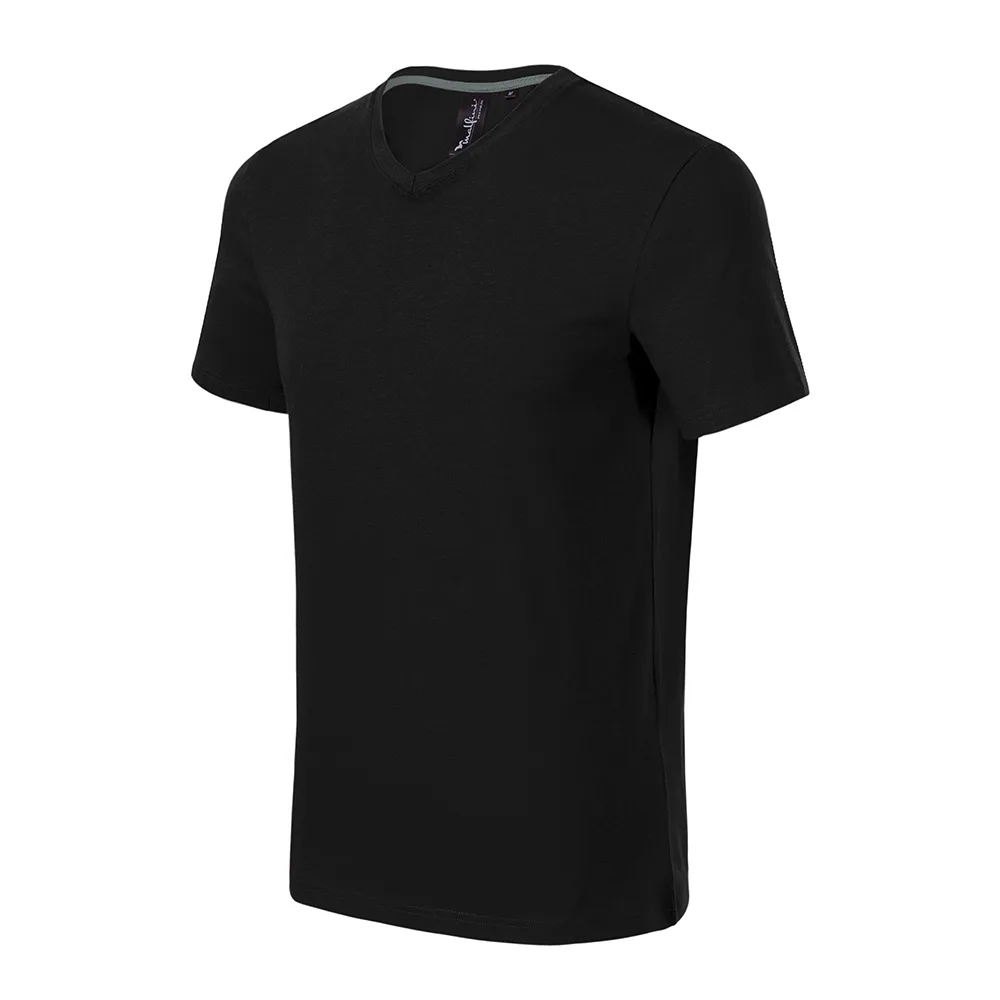 Tricou Action V-Neck, Negru - imagine 1