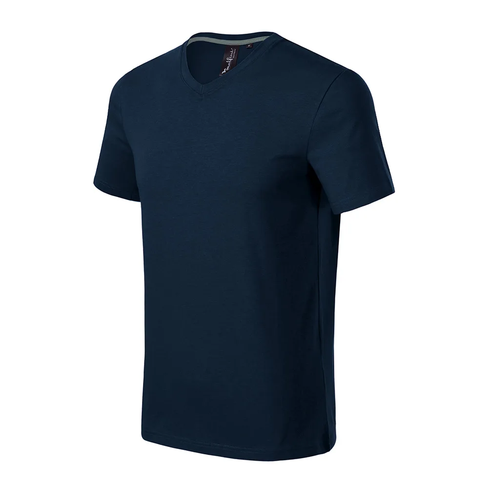 Tricou Action V-Neck, Bleumarin - imagine 1