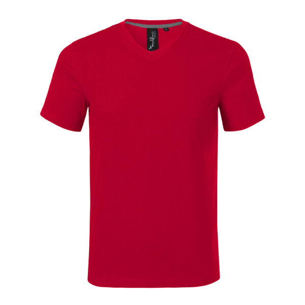 Tricou Action V-Neck, Formula red - imagine 2