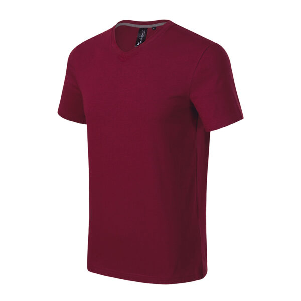 Generated image Tricou Action V-Neck, Garnet - imagine 1