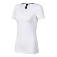 Tricou dama Action V-Neck, Alb