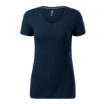 Tricou dama Action V-Neck, Bleumarin - imagine 2