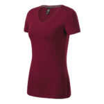 Tricou dama Action V-Neck, Garnet