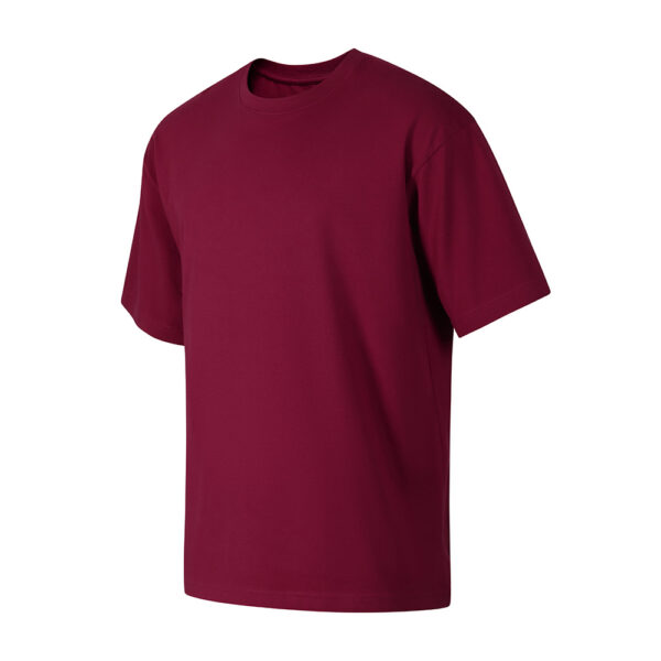 STAGE 812 Tricou bumbac Stage, Garnet - imagine 1