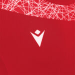 Bluza antrenament Macron Kolyma, Rosu / Alb - imagine 5