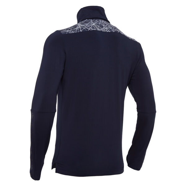 Bluza antrenament Macron Kolyma, Bleumarin / Alb - imagine 4