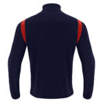 Bluza antrenament Macron Fujin, Bleumarin / Rosu - imagine 3