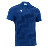 Tricou polo Macron Thavil, Albastru Royal / Alb
