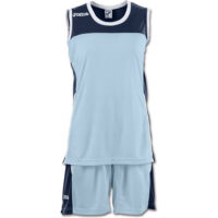 Set dama baschet Joma Space II, Turcoaz / Bleumarin