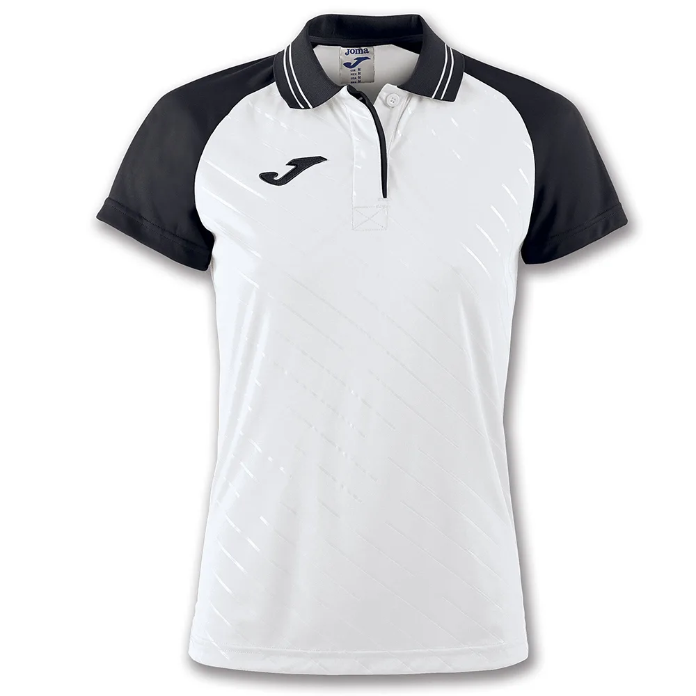 Tricou dama Joma Torneo II, Alb / Negru - imagine 1